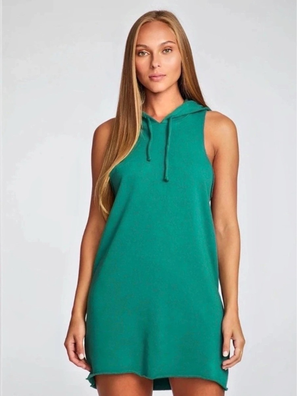 Chaser Hilo SL Hoodie Dress Green Size Large NWT